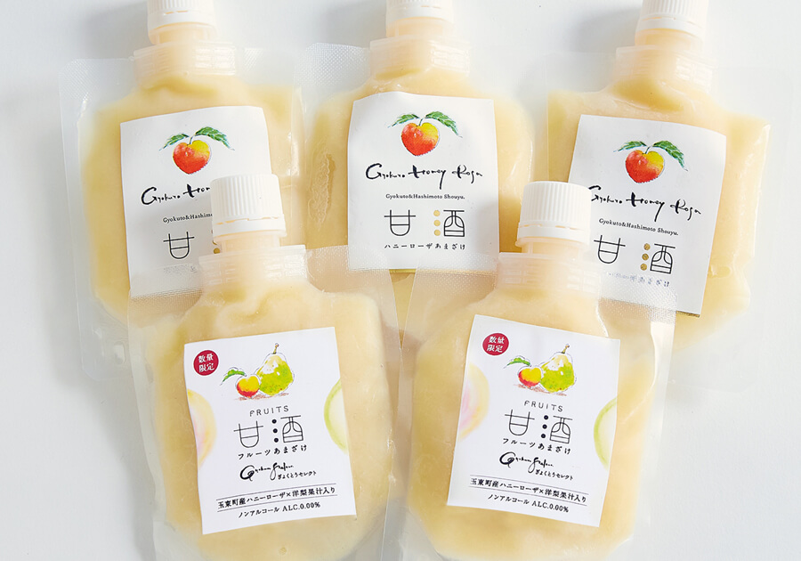ぎょくとうハニーローザ甘酒ミックスセット(洋梨入り)